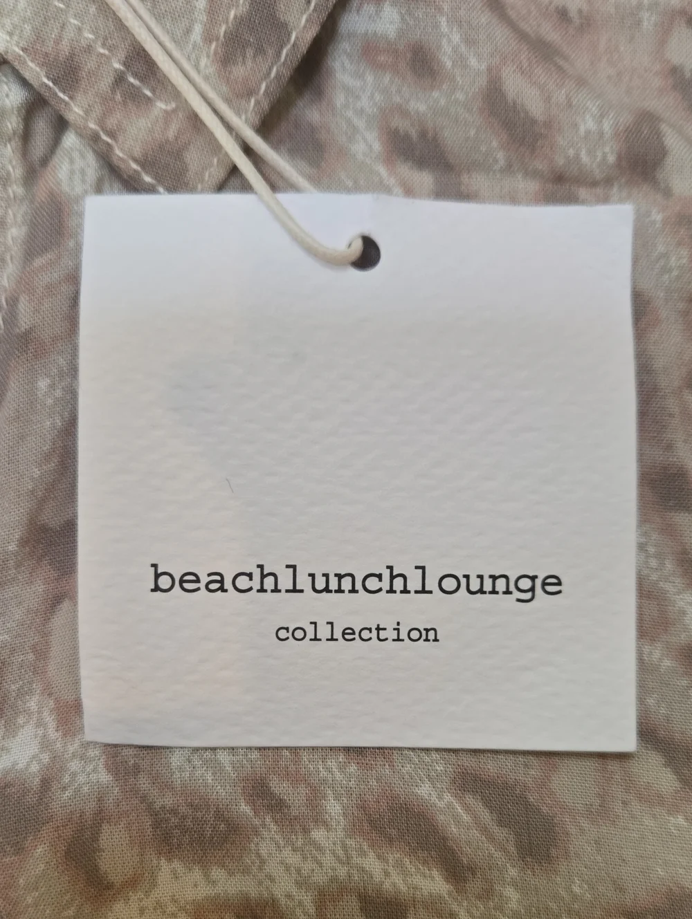 New Beachlunchlounge Cheetah Print Button-Down/Cover-Up - Picture 2 of 7